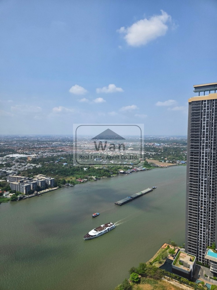 ให้เช่าคอนโดรัตนาธิเบศร์ สนามบินน้ำ พระนั่งเกล้า : ให้เช่า politan rive ชั้น 49 แบบ 2 ห้องนอน 52 ตร.ม. วิวแม่น้ำ ครบพร้อมอยู่