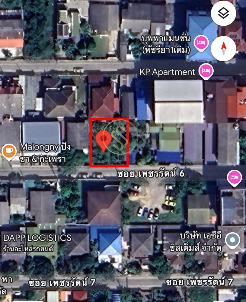 For SaleLandChaengwatana, Muangthong : Land for sale near Dhurakij Pundit University In Soi Prachachuen, Nonthaburi 8, size 70 square wah