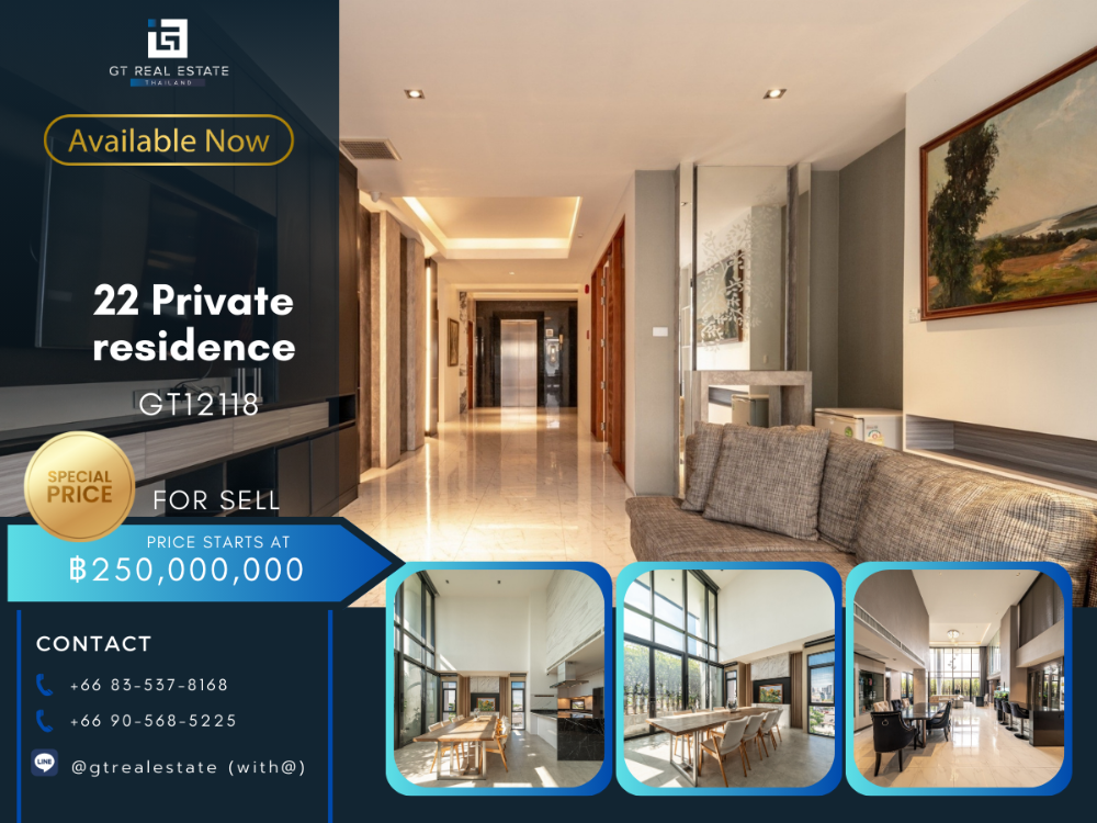 For SaleHouseRamkhamhaeng, Hua Mak : House 22 Private Residence. Beautiful room, complete furniture.
