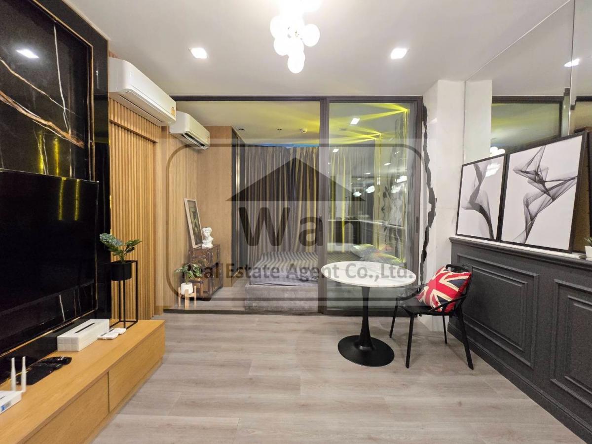 For RentCondoRattanathibet, Sanambinna : For Rent The Politan Aqua Condo Riverside Riverview 31 SQ.M.