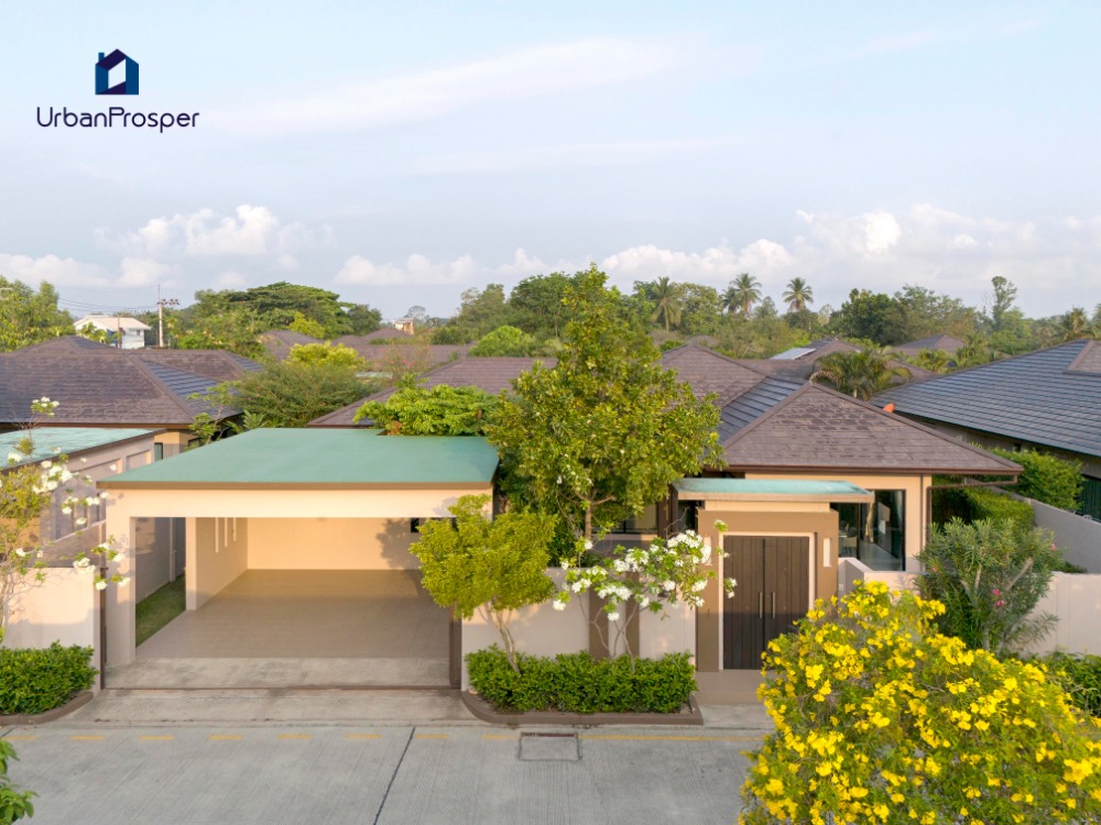 ขายบ้านพัทยา บางแสน ชลบุรี สัตหีบ : ขายบ้านเดี่ยว พัทยา ใกล้ชายหาดจอมเทียน บรรยากาศ ไทย-รีสอร์ท