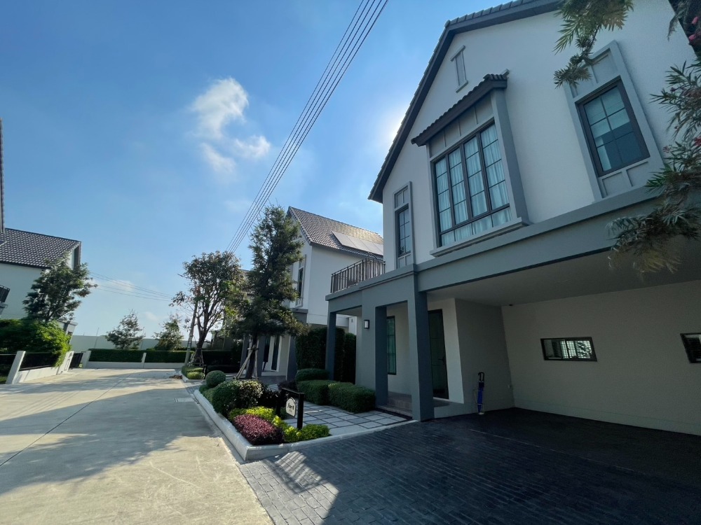 For SaleHouseRathburana, Suksawat : Detached house, Saran Siri-Pracha Uthit 90