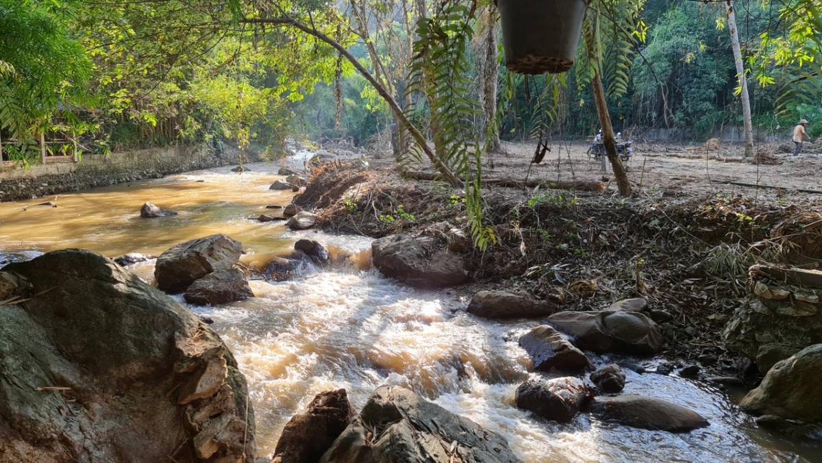 For SaleLandChiang Mai : 📣 Beautiful land for sale on Mae Sa River, Mae Rim District, Chiang Mai Province