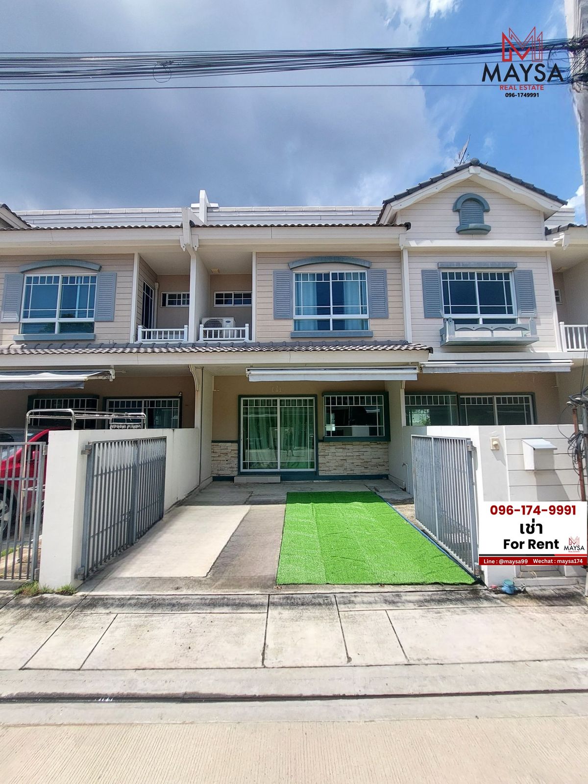 ให้เช่าบ้านบางนา แบริ่ง ลาซาล : 🏡 ให้เช่าทาวน์โฮม อินดี้ 2 (บางนา กม.7) ซอยโรงเรียนราชวินิตบางแก้ว  🎉 ใกล้เมกา บางนา 4 กม โครงการคุณภาพจากแลนด์แอนด์เฮ้าส์ บ้านว่างพร้อมเข้าอยู่  ✅✅