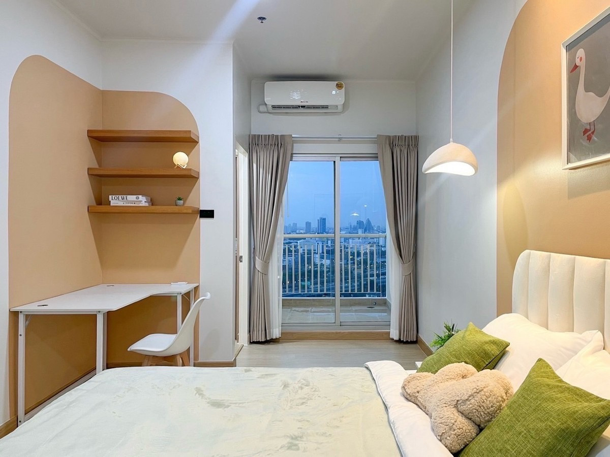 For SaleCondoPinklao, Charansanitwong : 🔥For sale City Home Ratchada Pinklao🔥 ✨ Condo, beautiful room, large size 100 sq m ✨