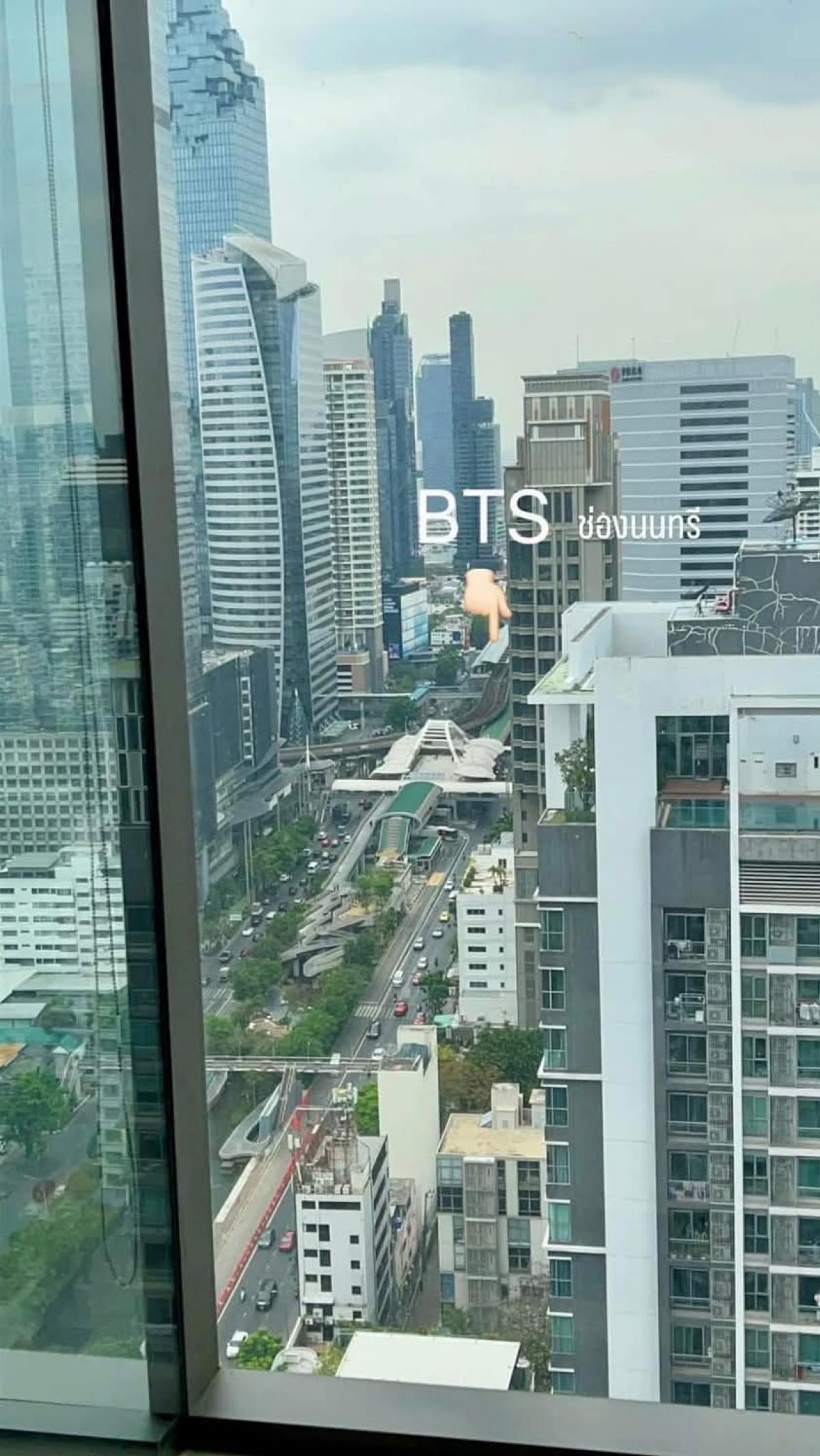 For SaleCondoSathorn, Narathiwat : 🔥 Sell loss! Nara 9 Condo, Sathorn, high class, beautiful view 🔥