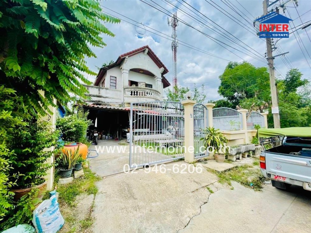 ขายบ้านบางแค เพชรเกษม : บ้านเดี่ยว 2 ชั้น 60 ตร.ว. หมู่บ้านชัชฎาวิลล่า ใกล้ร.ร.แบดมินตันบ้านทองหยอด ถนนพุทธมณฑลสาย3 เขตบางแค กรุงเทพมหานคร