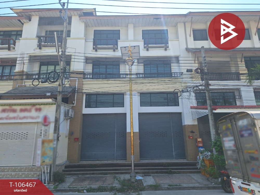 For SaleShop HouseSamut Prakan,Samrong : 3 -storey commercial building for sale, Soi Rink Kaew 14/1 Bang Phli, Samut Prakan