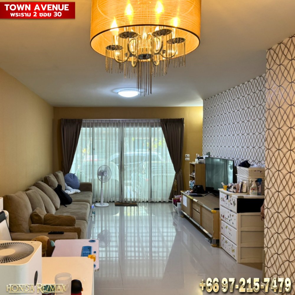 ขายทาวน์โฮมพระราม 2 บางขุนเทียน : ขายทาวน์เฮาส์ Town Avenue ทาวน์ อเวนิว (พระราม 2 ซ. 30) 3 ชั้น เช้าออกได้หลายทาง