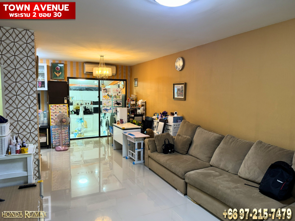 ขายทาวน์โฮมพระราม 2 บางขุนเทียน : ขายทาวน์เฮาส์ Town Avenue ทาวน์ อเวนิว (พระราม 2 ซ. 30) 3 ชั้น เช้าออกได้หลายทาง