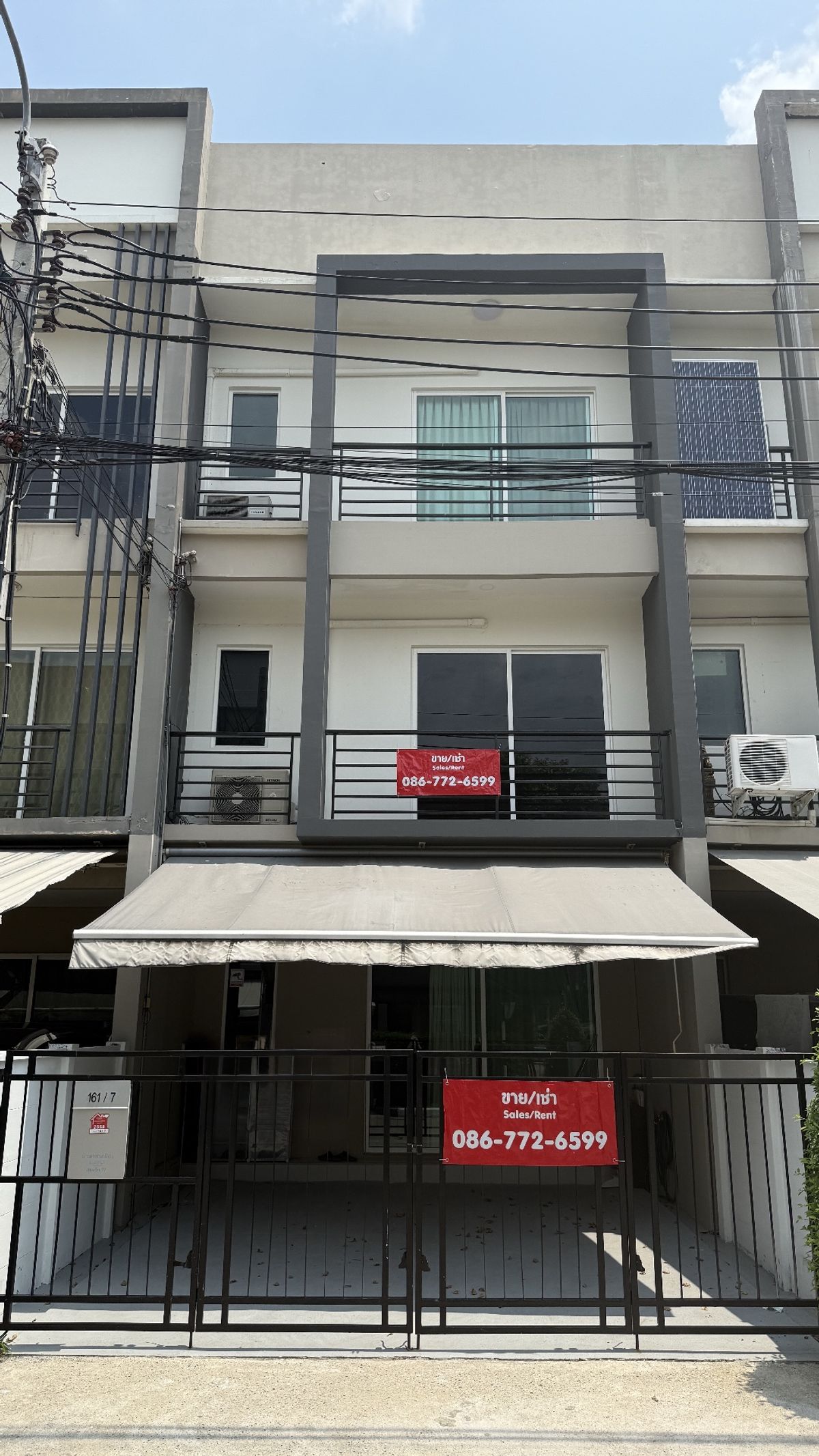 For RentTownhomeOnnut, Udomsuk : 🏡 FOR RENT: 3-Story Townhome in Baan Klang Muang, Sukhumvit 77