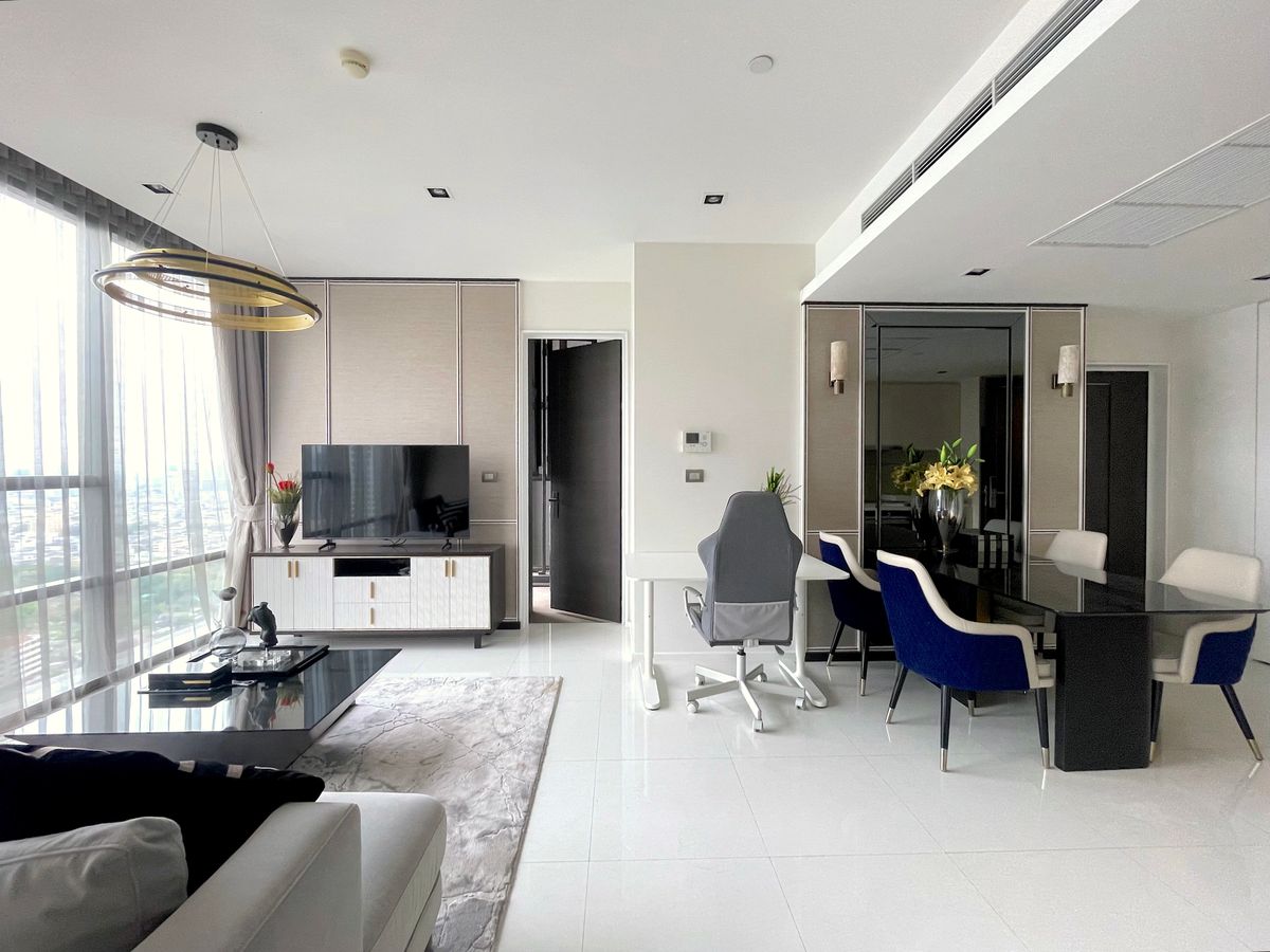 For RentCondoSathorn, Narathiwat : The Bangkok Sathorn (For Rent) 1 Bed 1 Bath (size 64 sq.m. Private Lift) - Close to BTS surasak * Rental fee 50,000 /month  | Contact us. 📲 Tel. (+66)06-2694-1794