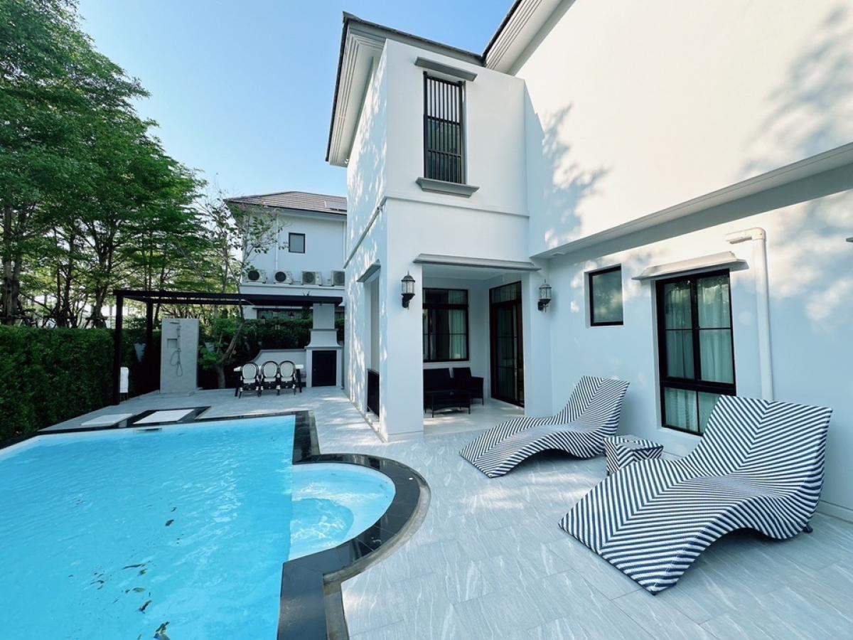 ให้เช่าบ้านพัฒนาการ ศรีนครินทร์ : 💥ForRent💥Pool Villa 💦 Nantawan Rama 9 New Krungthepkreetha ‼️ Ready to move in ‼️
