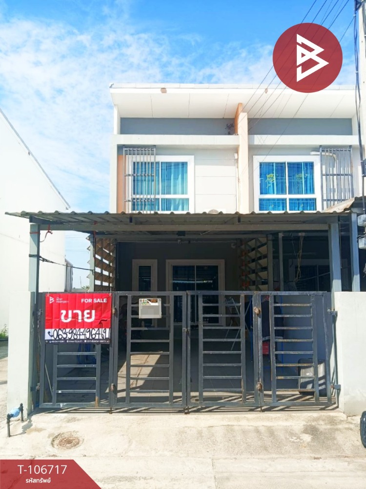 For SaleTownhomeChachoengsao : Townhouse for sale Sirarom Plus Wellgrow Village, Chachoengsao