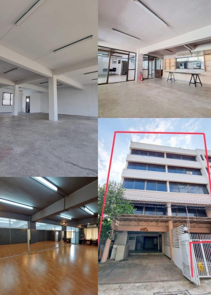 For RentOfficeRatchadapisek, Huaikwang, Suttisan : Office for rent, Lat Phrao 34, near MRT Lat Phrao, MRT Ratchada