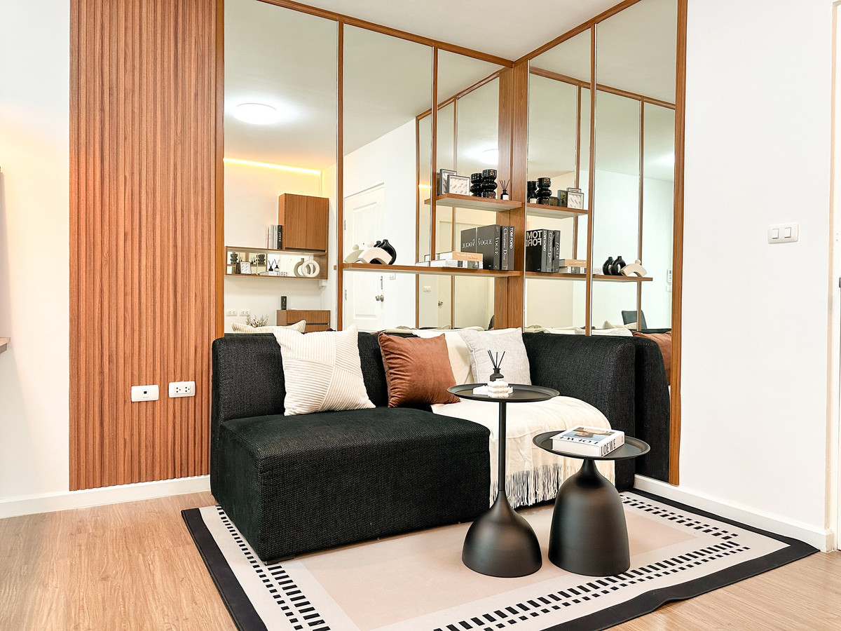 For SaleCondoBangna, Bearing, Lasalle : 📍 Condo for sale ICONDO Sukhumvit 105 (La Sal), a new decorative room Minimal Style