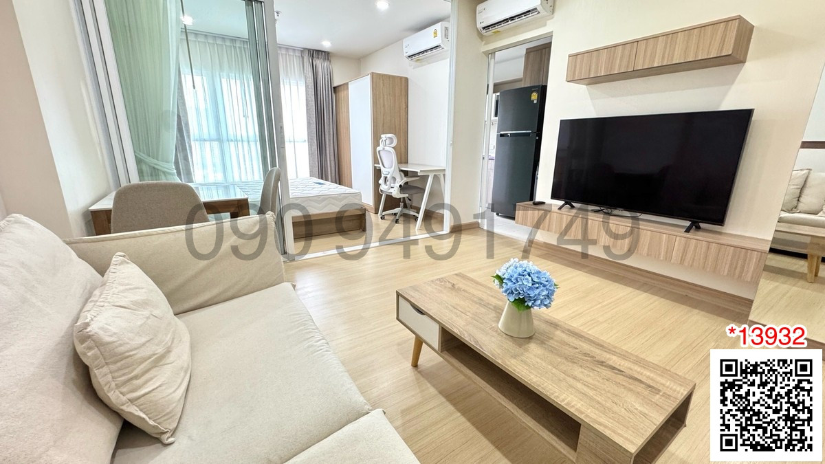 For RentCondoRamkhamhaeng, Hua Mak : Condo for rent, Supalai Veranda, Ramkhamhaeng, 1 bedroom, Building B, 8th floor