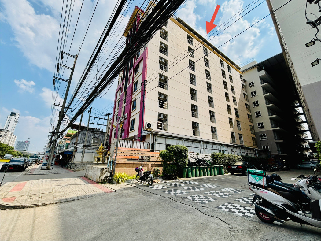 For SaleHotel&Apartment BusinessPathum Thani,Rangsit, Thammasat : For sale: 2 apartment buildings near Thammasat Rangsit, usable area 10,249 sq m, size 3 rai, 1 ngan, 31 sq wa, good condition
