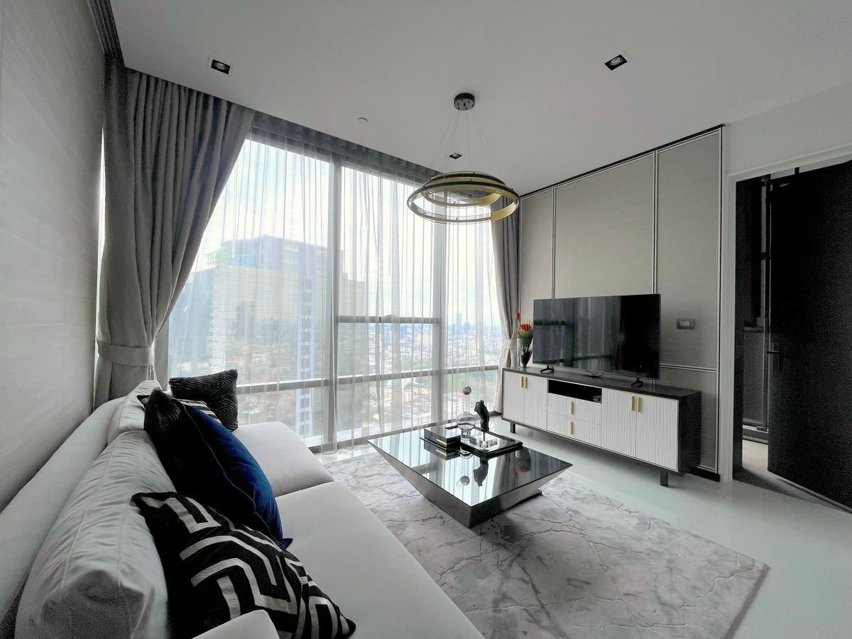 ให้เช่าคอนโดสาทร นราธิวาส : Condo for rent @ The Bangkok Sathorn 1 bedroom 1 bathroom. - CODE-TP001602  |  📞 𝗖𝗼𝗻𝘁𝗮𝗰𝘁. 𝟬𝟲𝟮-𝟲𝟵𝟰-𝟭𝟳𝟵𝟰 