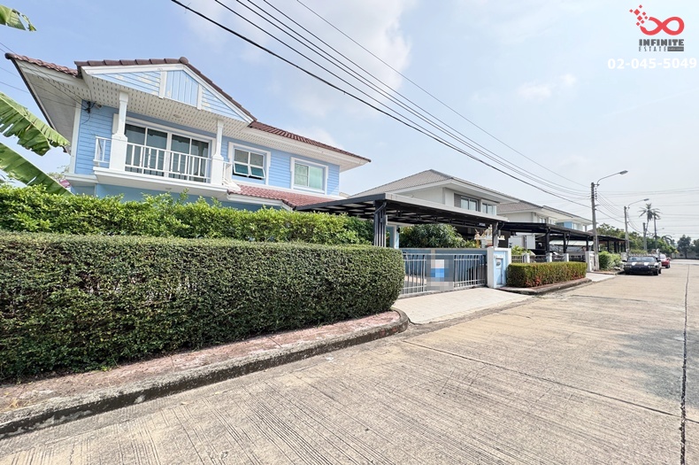 ขายบ้านนนทบุรี บางใหญ่ บางบัวทอง : ขายบ้านเดี่ยว 2 ชั้น 56.3 ตารางวา เพอร์เฟคพาร์ค พระราม5-บางใหญ่ ถนนกาญจนาภิเษก