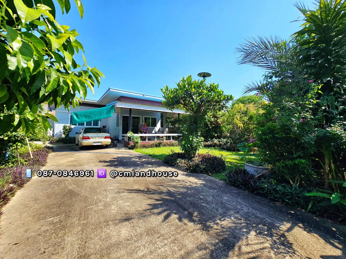 For SaleHouseChiang Mai : Muang District, Ban and Suan 81 Sq. In Warunniwet Village, Mae Hia before reaching Mae Hia Intersection, near the airport near Central Airport.