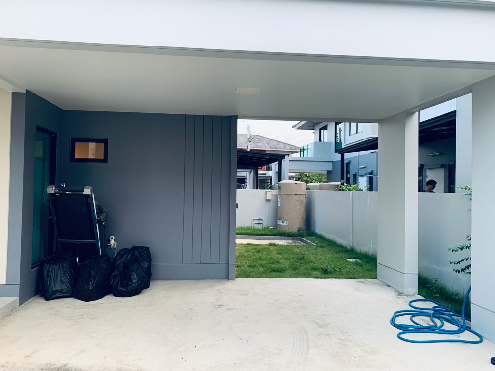 For SaleHouseNonthaburi, Bang Yai, Bangbuathong : The cheapest in the project New condition behind the pranak