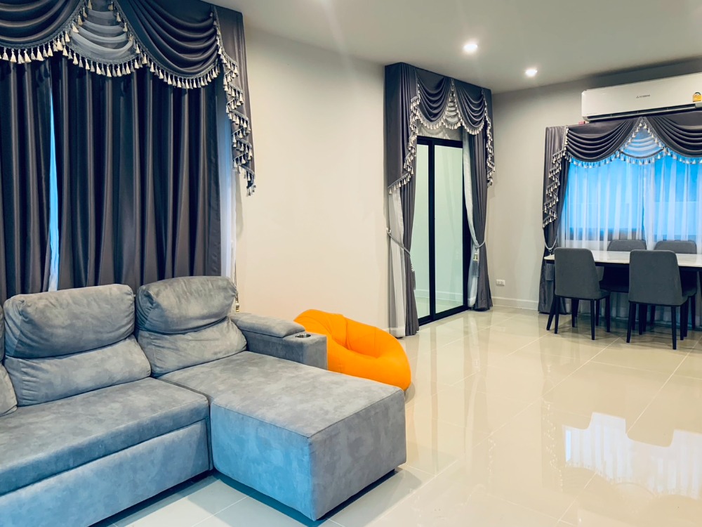 For SaleHouseNonthaburi, Bang Yai, Bangbuathong : The cheapest in the project New condition behind the pranak