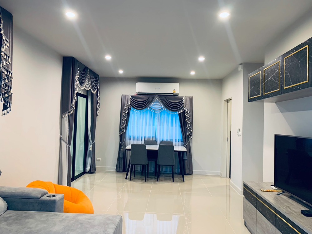 For SaleHouseNonthaburi, Bang Yai, Bangbuathong : The cheapest in the project New condition behind the pranak