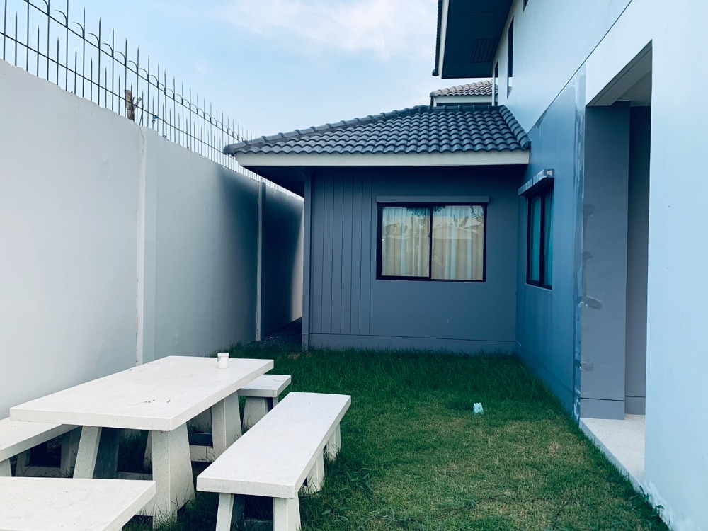 For SaleHouseNonthaburi, Bang Yai, Bangbuathong : The cheapest in the project New condition behind the pranak