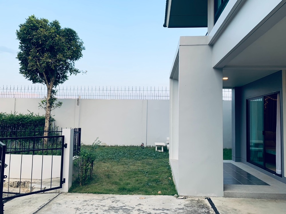 For SaleHouseNonthaburi, Bang Yai, Bangbuathong : The cheapest in the project New condition behind the pranak