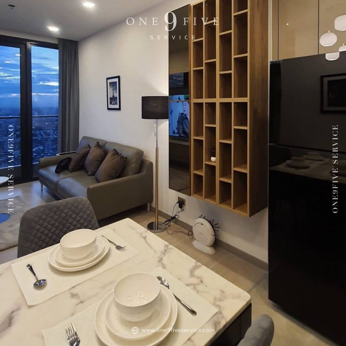 For RentCondoRama9, Petchburi, RCA : 🔥𝗛𝗢𝗧 𝗗𝗘𝗔𝗟🔥2-𝐛𝐞𝐝𝐫𝐨𝐨𝐦, size 55 sq.m 48,000 baht contact 093-8417679 🌻