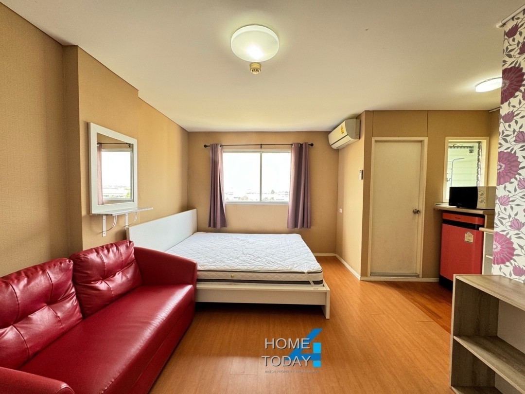 ให้เช่าคอนโดลาดกระบัง สุวรรณภูมิ : 🏡ด่วน! ให้เช่าคอนโด ลุมพินีทาวน์ ร่มเกล้า-สุวรรณภูมิ ห้องทิศเหนือ✈️