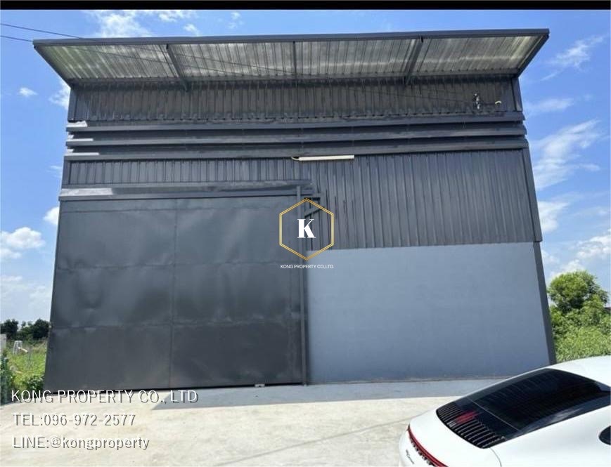 For RentWarehousePathum Thani,Rangsit, Thammasat : For rent, Lam Luk Ka Khlong 2, Pathum Thani, size 350 sqm + worker room