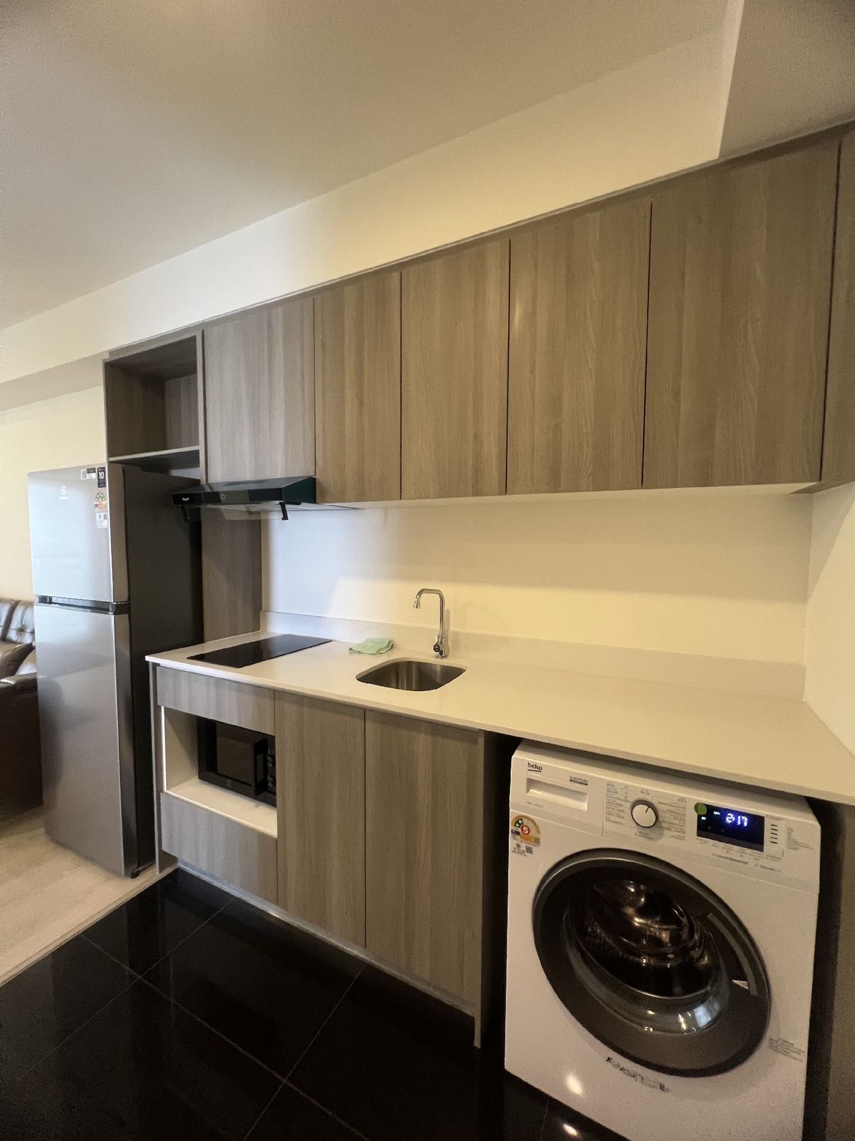 For RentCondoBangna, Bearing, Lasalle : A Space Mega 2 For Rent, 2 Bedroom 2 Bathrooms, beautiful decoration room Complete furniture
