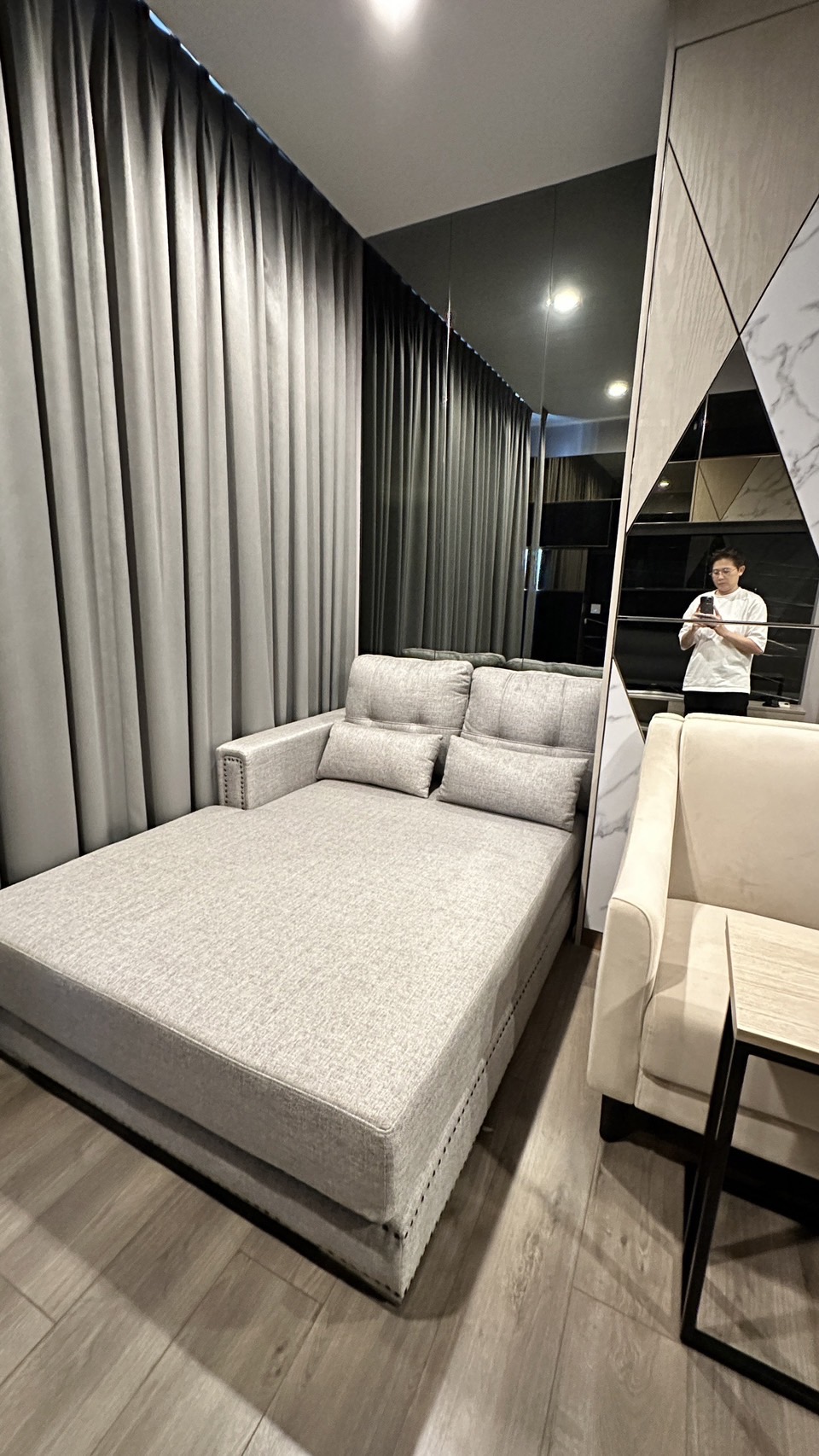 For RentCondoOnnut, Udomsuk : WHIZDOM ESSENCE SUKHUMVIT condo, beautiful room Ready to rent