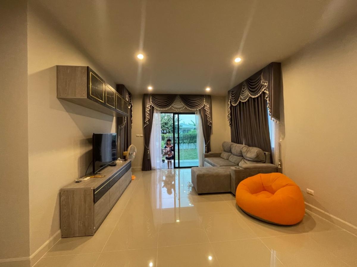 ขายบ้านนนทบุรี บางใหญ่ บางบัวทอง : 🔥🔥ถูกที่สุดในโครงการ🔥🔥อาณาสิริ บางใหญ่ สภาพนางฟ้า สวยสุด หลังริม ส่วนตัวสุดๆแถม แอร์ 5 เครื่อง แถม ผ้าม่านหลุยส์ทั้งหลัง