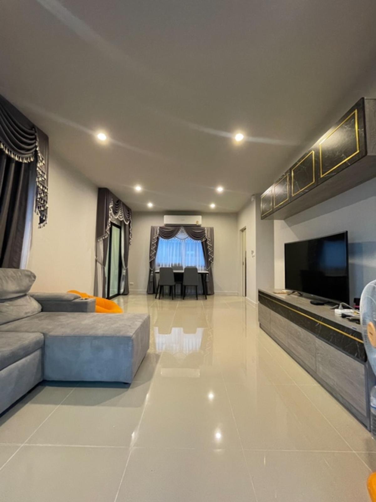 ขายบ้านนนทบุรี บางใหญ่ บางบัวทอง : 🔥🔥ถูกที่สุดในโครงการ🔥🔥อาณาสิริ บางใหญ่ สภาพนางฟ้า สวยสุด หลังริม ส่วนตัวสุดๆแถม แอร์ 5 เครื่อง แถม ผ้าม่านหลุยส์ทั้งหลัง