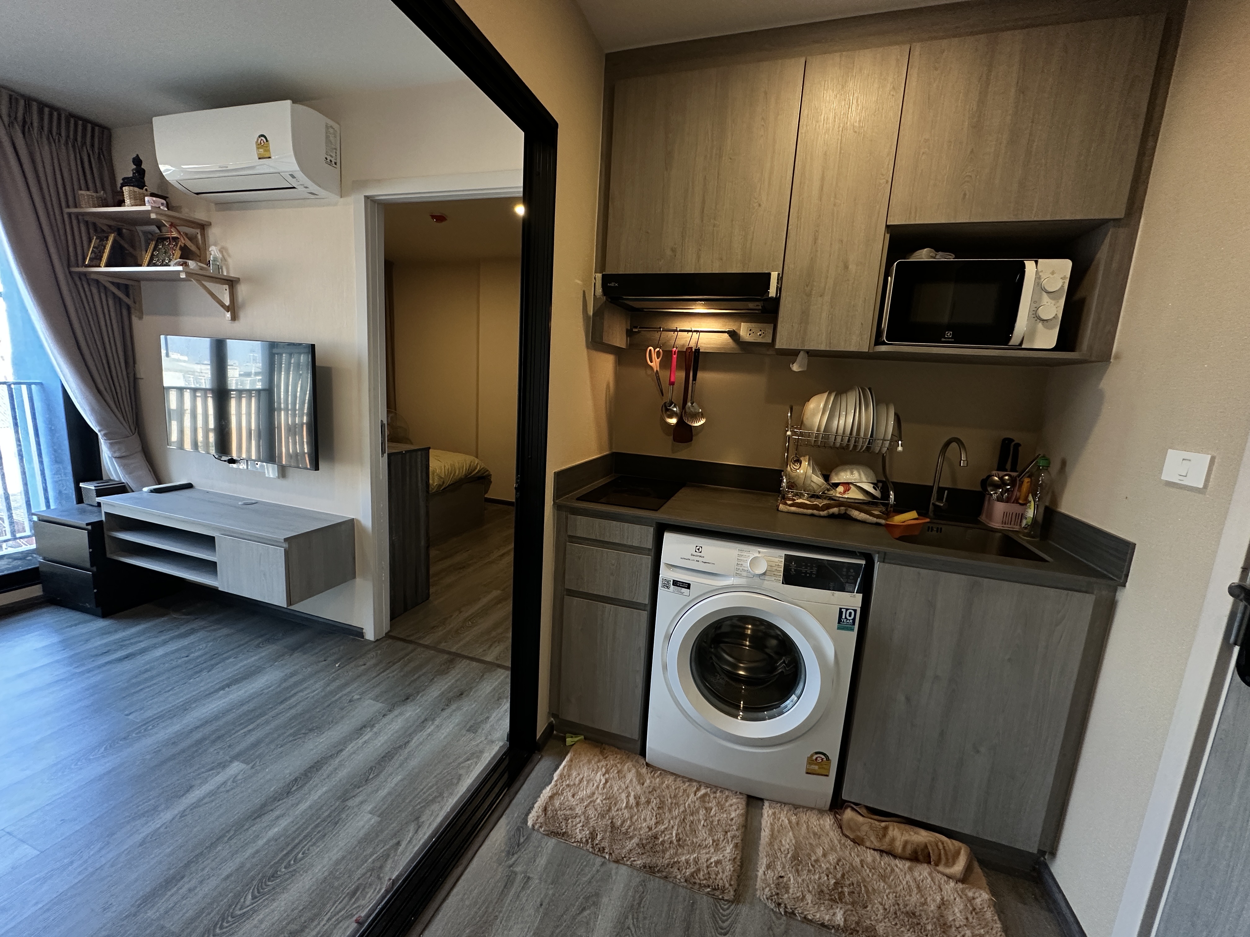 ขายคอนโดอ่อนนุช อุดมสุข : ขายพร้อมผู้เช่า ปล่อยเช่า 13K The Origin Onnut  Condominuim near BTS On Nut