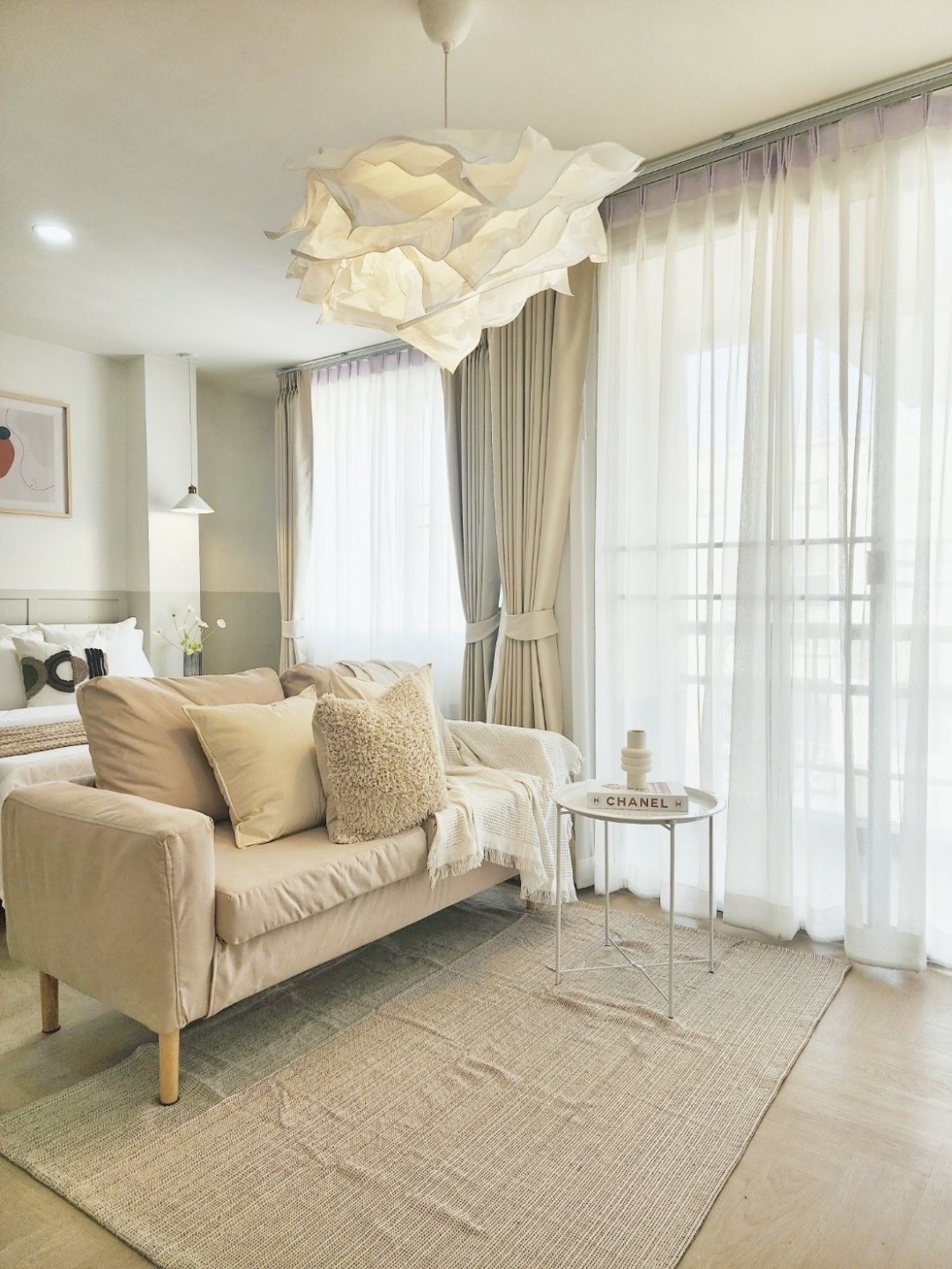 For SaleCondoBangna, Bearing, Lasalle : K-6255 Urgent sale! The Parkland Bangna, a new decorative room with
