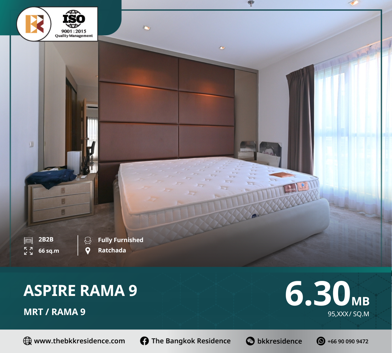 For SaleCondoRama9, Petchburi, RCA : Aspire Rama 9, discover a new kind of nature for hip people that has never been seen before, near MRT Rama 9.
