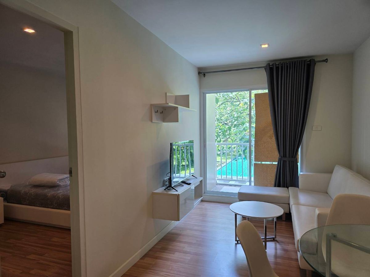 ให้เช่าคอนโดเลียบทางด่วนรามอินทรา : ให้เช่า ห้องใหม่🚝 We condo เอกมัย-รามอินทรา ห้องราคาดี เป็นสัดส่วน วิวสระ📱Line:  @promptcondo