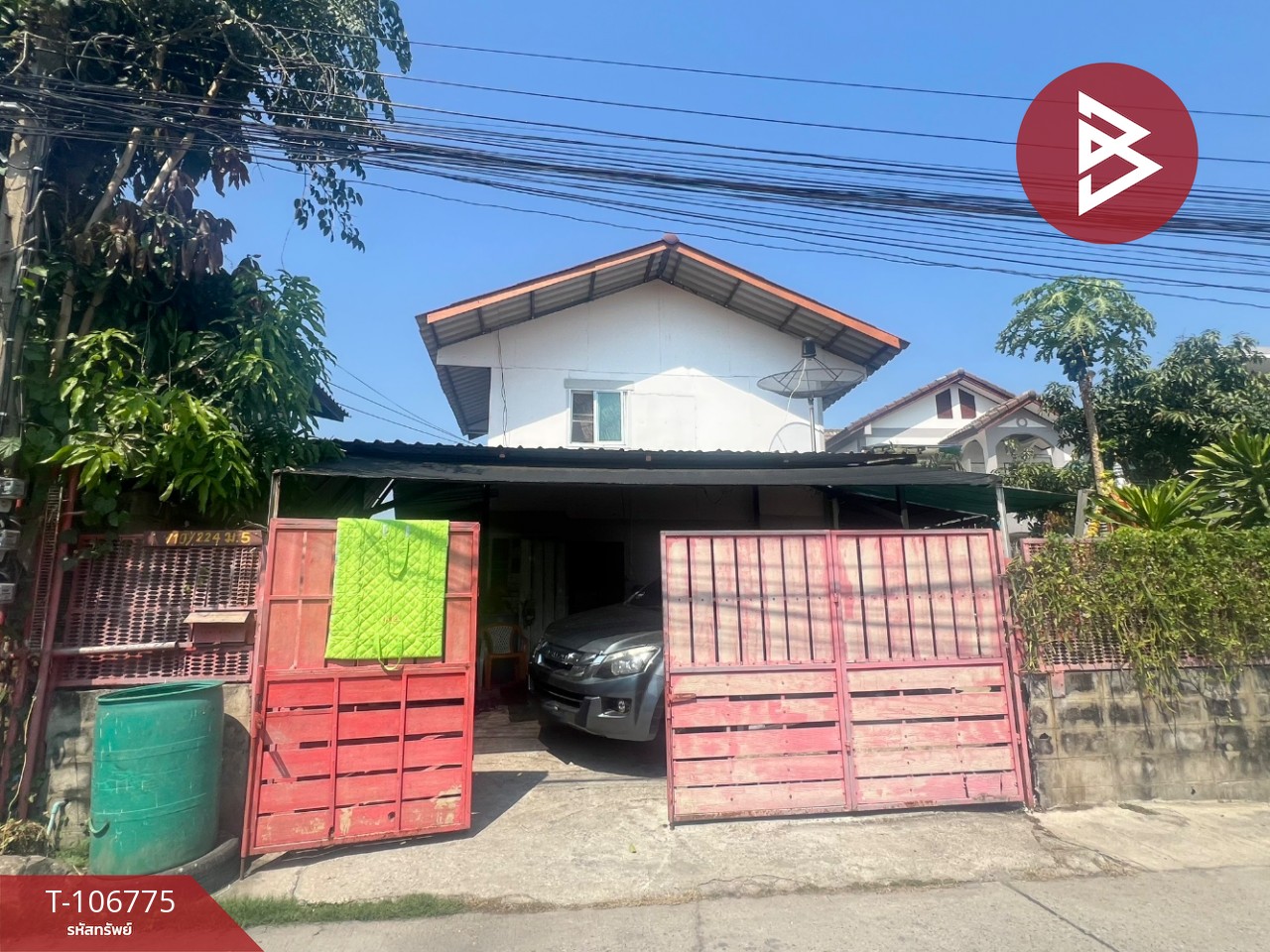 ขายที่ดินสมุทรปราการ สำโรง : ขายที่ดิน เนื้อที่ 71 ตร.วา ท้ายบ้าน สมุทรปราการ