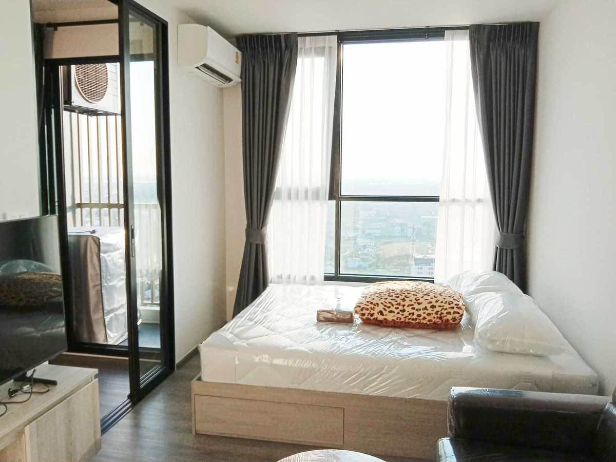 For RentCondoSamut Prakan,Samrong : ⚜️ Condo for rent, The Origin Sukhumvit-Sailuat E22 Station, near BTS, beautiful room, Walk in Closet, only 8300-