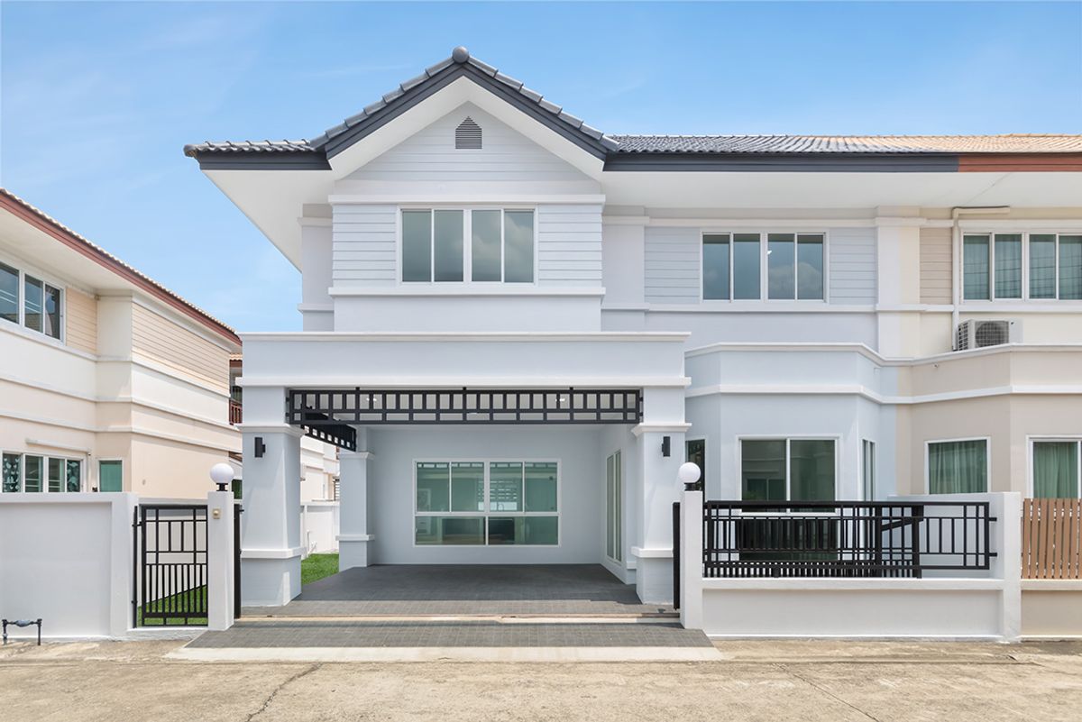 ขายวิภาวดี ดอนเมือง หลักสี่ : บ้านแฝด 2 ชั้น รีโนเวทใหม่ นันท์นรินทร์ นาวง-ดอนเมือง ทำเลย่าน ดอนเมือง สรงประภา ใกล้รถไฟฟ้า