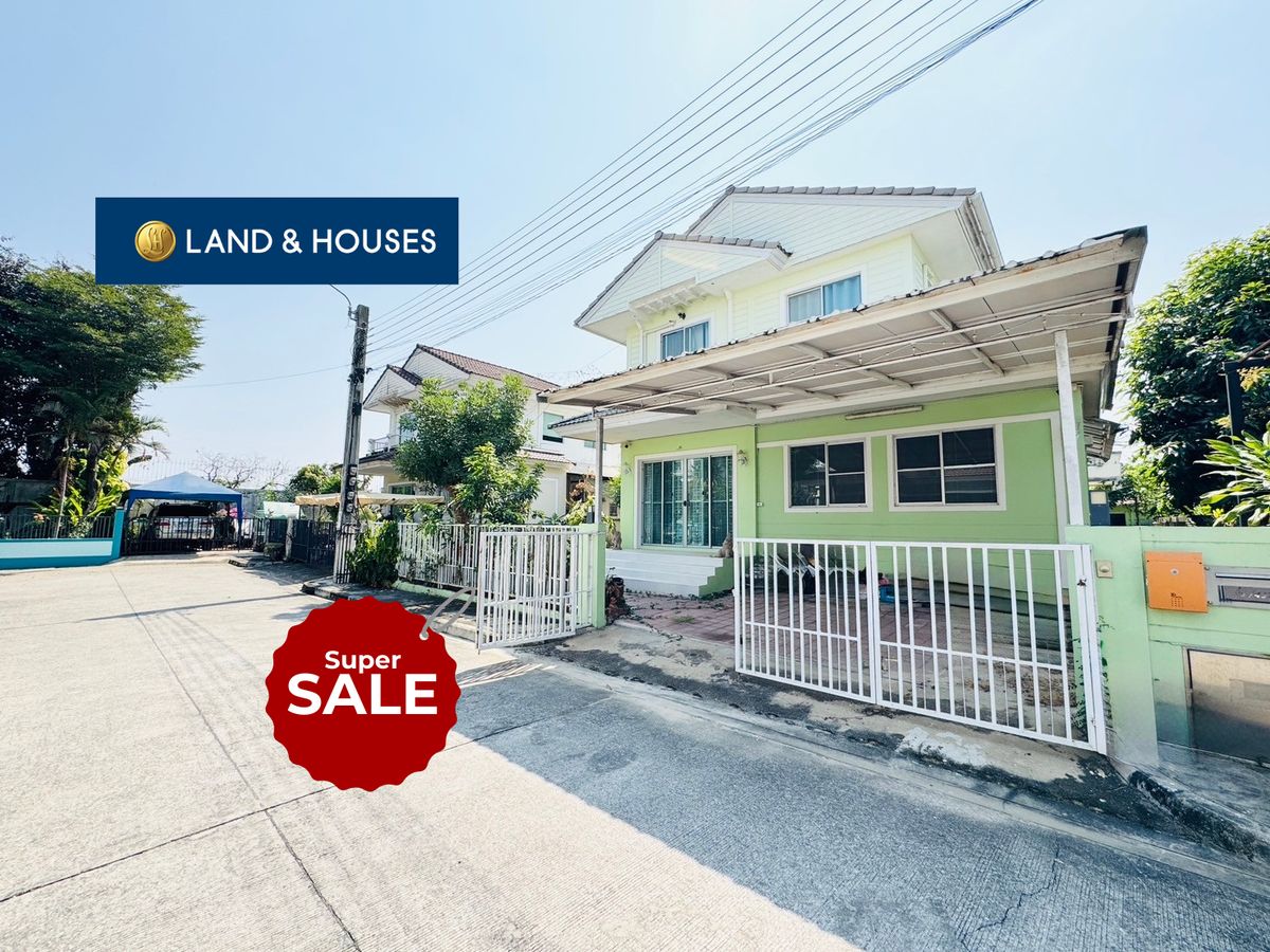ขายบ้านสมุทรปราการ สำโรง : ขาย บ้านเดี่ยว ชลลดา-สุวรรณภูมิ 3ห้องนอน 3ห้องน้ำ 56.2 ตร.วา ขายต่ำราคาตลาด