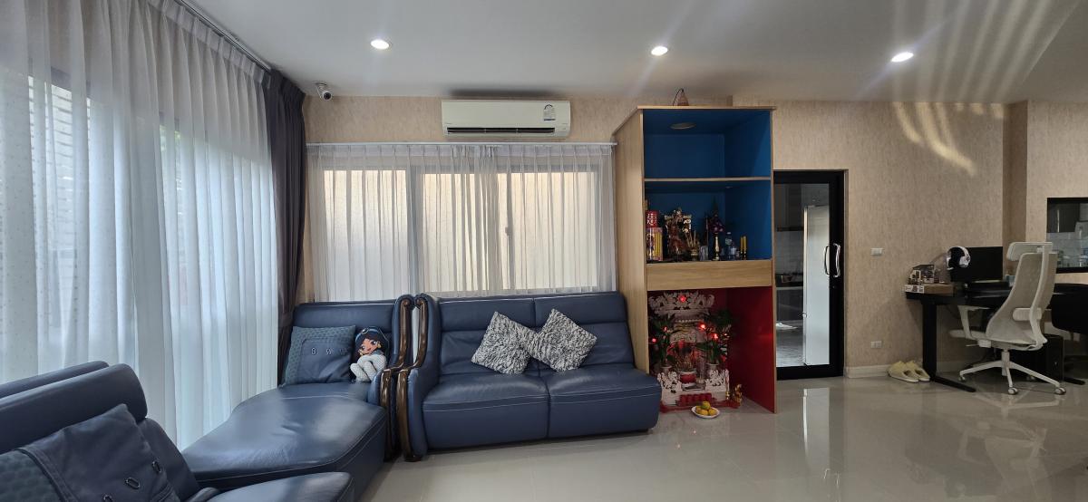 For SaleHouseRama 2, Bang Khun Thian : 🏠 3 -story twin house, Ban Klang Mueang, Rama 2, Soi 50, house ready