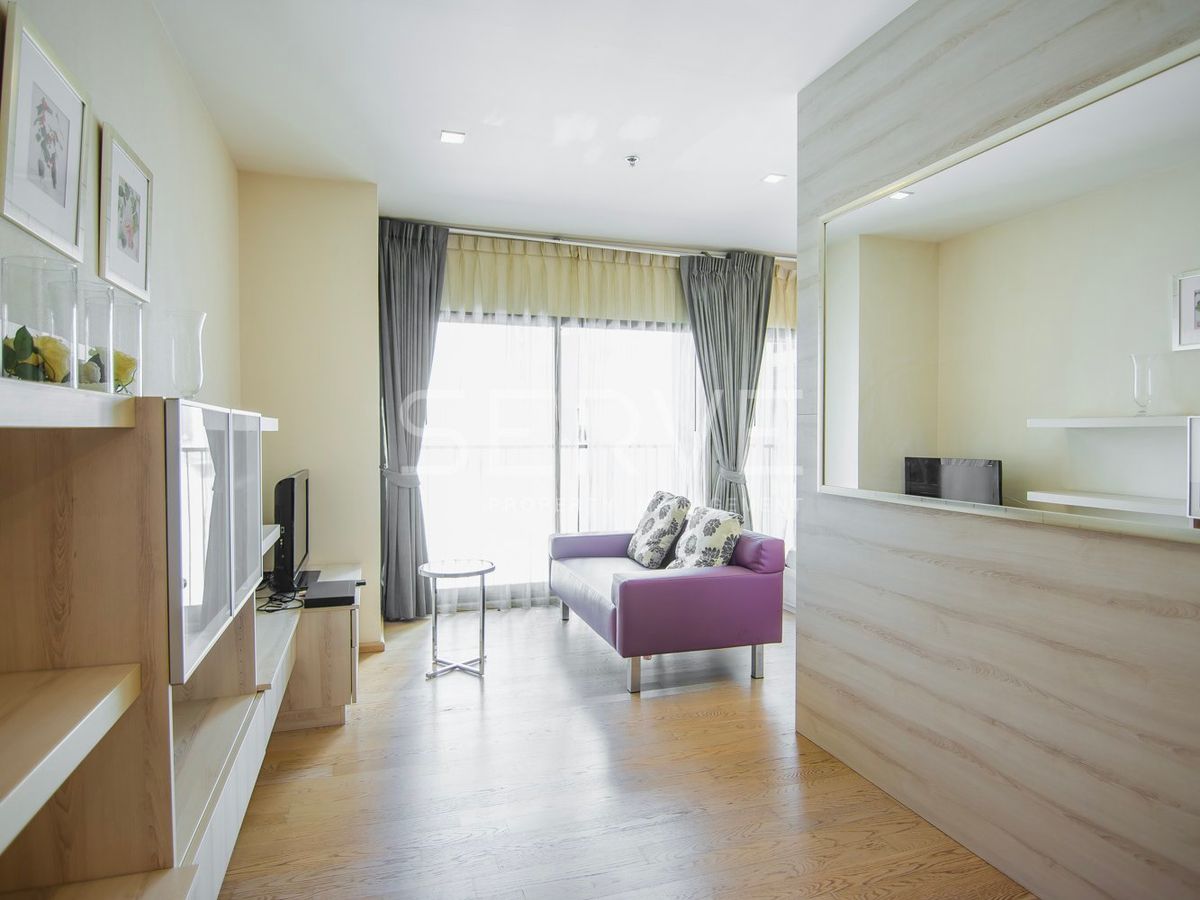 For RentCondoSukhumvit, Asoke, Thonglor : 🔥25K🔥 - Large Studio with Bathtub 41.29 sq.m. High Fl. Connect to BTS Thong lo at Noble Remix Condo / Condo For Rent