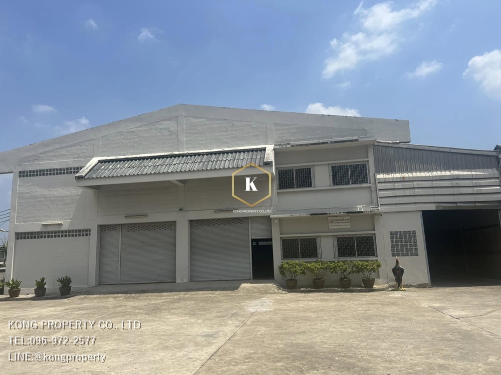 For RentWarehousePathum Thani,Rangsit, Thammasat : For rent, Lam Luk Ka Khlong 4, Pathum Thani, size 1,100 sqm.
