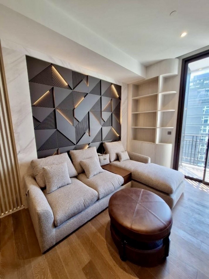 CondoWitthayu, Chidlom, Langsuan, Ploenchit : Rare, PET Friendly Project rental !! Munich, Lang Suan, come quickly !! 75k 1br. The middle floor of the building is ready to move in !!