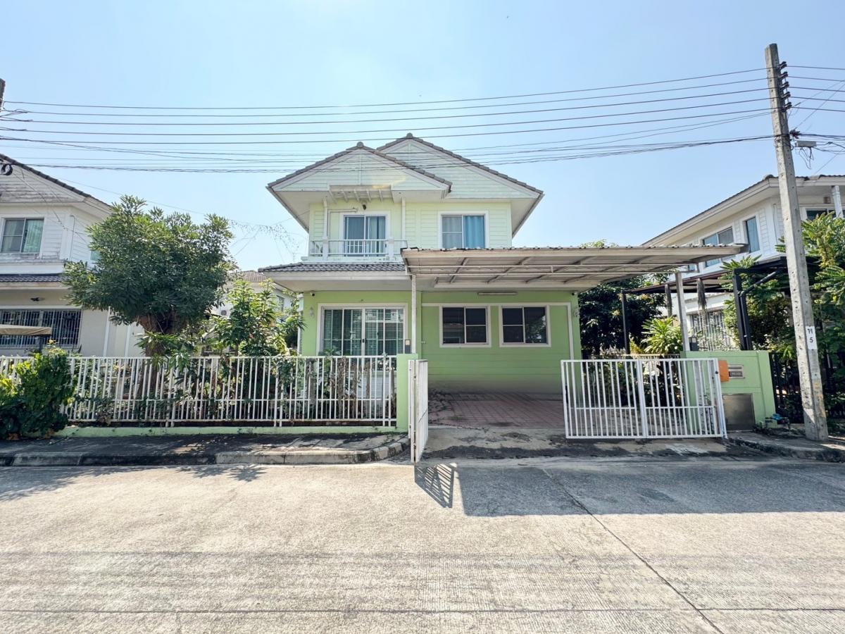 ขายบ้านสมุทรปราการ สำโรง : ขาย บ้านเดี่ยว ชลลดา-สุวรรณภูมิ 3ห้องนอน 3ห้องน้ำ 56.2 ตร.วา ขายต่ำราคาตลาด